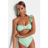 Trendyol Bikini Top - Green - Floral Cene