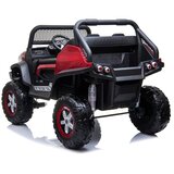  Licenciran avtomobil na akumulator Mercedes Unimog 4x4 - rdeč | Shoptok.si