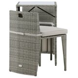 Venture Home Savanna balkonski set, sivi | shoptok.hr