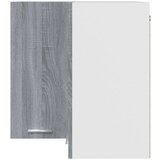Viseći Viseča kotna omarica siva sonoma 57x57x60 cm konstruiran les, (20716604) | Shoptok.si