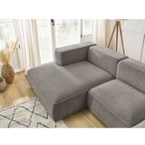 Bobochic Paris Siva/rjava kotna sedežna garnitura iz tkanine bouclé (levi kot) Zephyr – | Shoptok.si