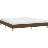  Posteljni okvir temno rjav 180x200 cm blago, (20723344) | Shoptok.si