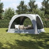Šator za zabave bijeli 360 x 360 x 215 cm od tafta 185T | shoptok.hr