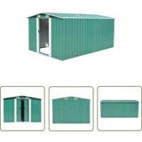  The Living Store Vrtna lopa 257x392x181 cm kovinska zelena - Vrtna Lopa, (21745216) Cene