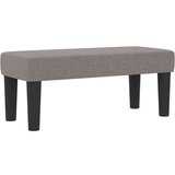  Postelja s škatlastim vzmetenjem z vzmetnico in klopjo taupe 100x200 cm tkanina, (22083127) | Shoptok.si