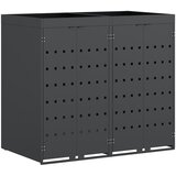  Skladištenje kanti za 2 kante Antracit 136 x 77,5 x 121,5 cm | shoptok.hr