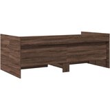  Dnevni krevet s ladicama bez madraca smeđa hrasta 75x190 cm | shoptok.hr