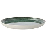Bitz Bel/zelen krožnik iz kamenine ø 27 cm White/Green – | Shoptok.si