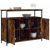  Komoda boja dimljenog hrasta 100x35x80 cm konstruirano drvo | shoptok.hr