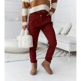 Gemre Red elastic women's trousers Rodrigues | shoptok.hr
