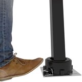  Ročno zložljiva tenda z LED lučkami 350x250 cm modra in bela, (20728729) | Shoptok.si