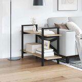 vidaXL Polica Sonoma hrast 100 x 33,5 x 64 cm Konstruirano drvo Cijene