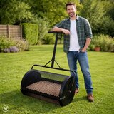  LUARO ručni valjak rasipač za kompost i gnojivo 60 l | shoptok.hr