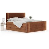 Maison de Rêve Narančasti boxspring krevet s prostorom za odlaganje 200x200 cm Bergamo – | shoptok.hr