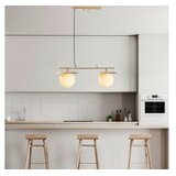 Opviq Luster Anemon-13814, 20cm, IP20, Bijelo-zlatna boja | Eponuda.ba