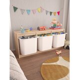 Hanah home višenamenska komoda tidy sonomo white | ePonuda.com