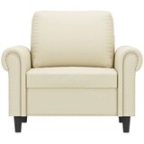  Fotelja krem 60 cm od umjetne kože | shoptok.hr