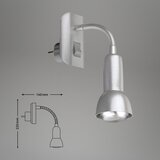 BRILONER 2739-014P - Svetiljka za utičnicu 1xE14/25W/230V | Eponuda.com