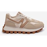 Boto PG2 Women's Beige Sports Sneakers Kalelia | Shoptok.si