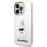 Karl Lagerfeld KLHCP14LHNCHTCT za iphone 14 pro prozorna silikonska zaščita - iml nft choupette | Shoptok.si