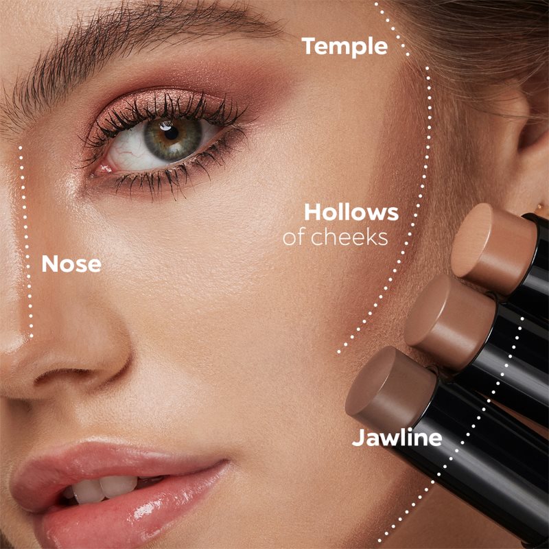 KIKO Milano Sculpting Touch stick za konturiranje s mat efektom nijansa 200 Hazelnut 10 g | shoptok.hr
