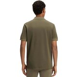 Boss Prime Cotton Pique Polo Shirt Open Green Zelena | shoptok.hr