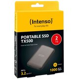  (Intenso) Eksterni SSD, kapacitet 2TB, USB 3.2 - External SSD TX500 2TB | Eponuda.ba