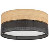  Plafonsko svetlo NICOL 4xE27/15W/230V prečnik 50 cm furnir/crna Cene