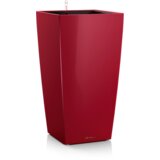 LECHUZA cvetlični lonec cubico premium 30 - škrlatno rdeč - visok sijaj | Shoptok.si