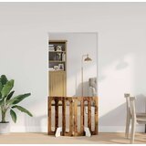  Zložljiva ograda za hišne ljubljenčke 2 pcs Hrastovina, (5000232765) | Shoptok.si