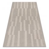 RugsX Volnena preproga TEXTURA 488.17.LA110 OSTA - Geometrijski, strukturna siva / bež 200x300 cm, (5000218771) | Shoptok.si