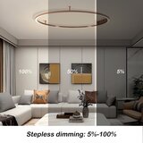  Immax NEO 07325-120C-LED prigušiva stropna svetiljka FINO 72W/230V 120 cm Tuya ružičasto-zlatna + daljinski upravljač | Eponuda.com