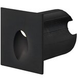 Braytron LED Zidna Svetiljka Kvadratna 2W Crni 3000K IP65 BG38-02301 | Eponuda.com