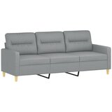  2-dijelni set sofa s jastucima svjetlosivi od tkanine | shoptok.hr