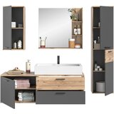 MID.YOU KOPALNICA siva, barve hrasta | Shoptok.si
