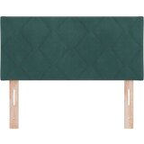 vidaXL Naslon za glavu Dizajn Dijamantnih Blokova Tamno Zelena 90 cm Baršun | shoptok.hr