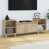 TV ormarić boja hrasta sonome 160x35x55 cm konstruirano drvo | shoptok.hr
