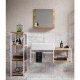 MID.YOU kopalnica bitila 100, bela, barva hrasta, 4-Delno | Shoptok.si
