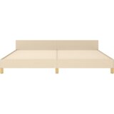  Okvir za krevet bez madraca krem 200x200 cm od tkanine | Eponuda.com