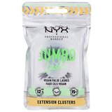 NYX Professional Makeup Jumbo Lash! umjetne trepavice 1 kom nijansa 01 Extension Clusters | shoptok.hr