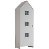 Vipack Bela otroška garderobna omara iz masivnega bora 37x172 cm Casami Bruges – Cene