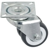 DÖRNER&HELMER Dvostruki valjak (Promjer kotačića: 50 mm, Nosivost: 80 kg, Klizni ležaj, S pločom) | shoptok.hr