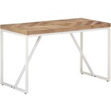 Furnova Jedilna miza 120x60x76 cm trden akacijev in mangov les, (21946629) | Shoptok.si