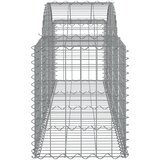  Lučne gabionske košare 10 kom 200x50x60/80 cm pocinčano željezo | shoptok.hr