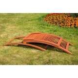Gardenson Vrtni Ležalnik Cuba, Siva, Z Blazino | Shoptok.si