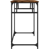  Radni stol boja hrasta 100x45x76 cm konstruirano drvo i čelik | Eponuda.ba