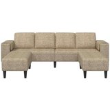 Set sofe 3 pcs Svjetlosiva Umjetna nubuk koža | shoptok.hr