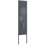  Privatnost u vrtu Antracit 32 x 140 cm Hladno valjana čelična | shoptok.hr