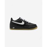 Nike Modne superge Air Force 1 LV8 Black Gum Light Brown White (GS) Črna | Shoptok.si