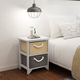  Noćni Ormarići 2 kom Drveni | shoptok.hr